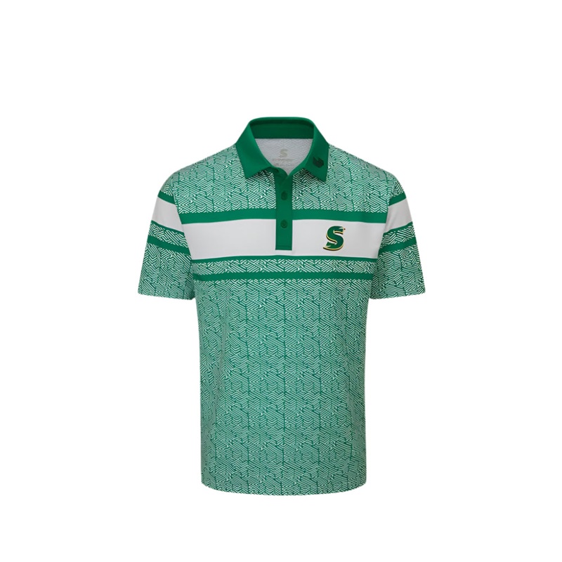 Stuburt – Polo Tee – LIV Golf – Team Stinger – Paarl White