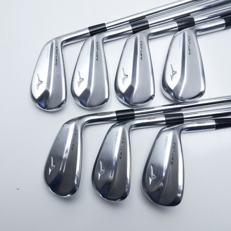 Used Mizuno MP-20 HMB Iron Set / 4 – PW / X-Stiff Flex