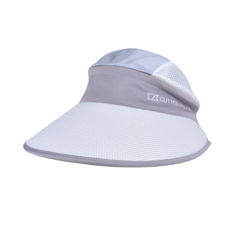 CUTTER & BUCK Poly Women’s Visor (Grey/Light Grey)