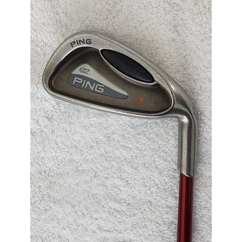 Ladies Ping G2L Orange Dot 7 Iron RH; L- Flex Graphite Shaft