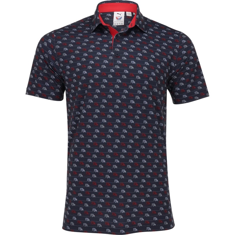x Volition 4X4 Drive Polo|Deep Navy/Strong Red|Medium|Large|X-Large