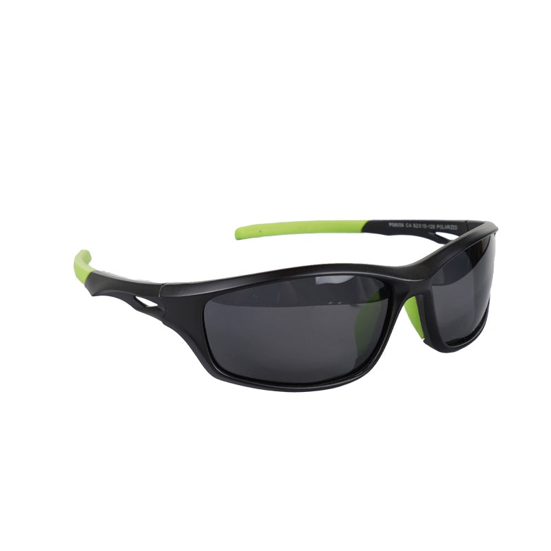 NICKENT PS8056 Matte Black/Green Polarized Sunglasses