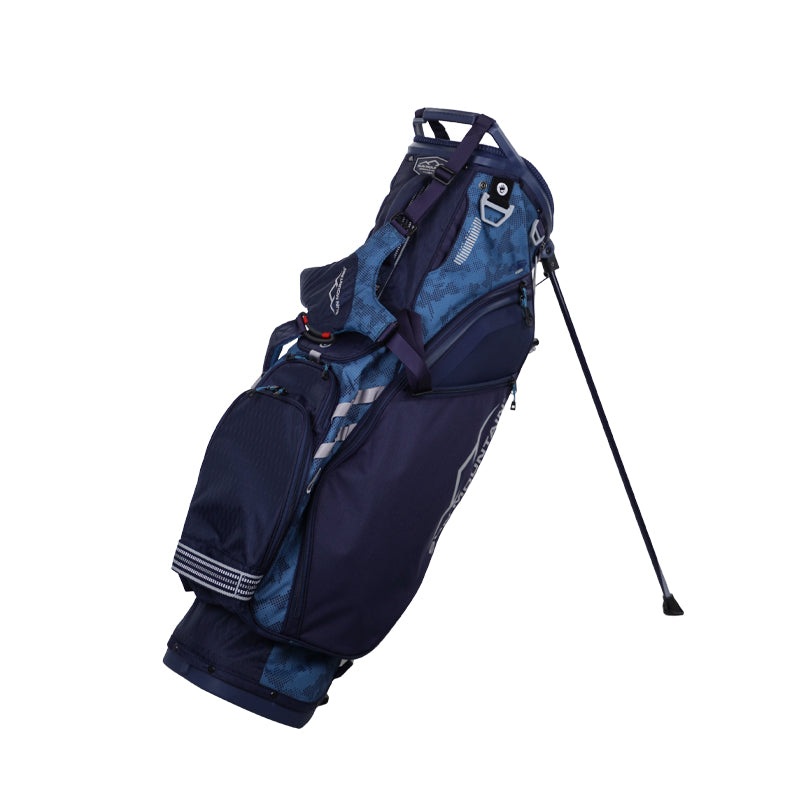 SUN MOUNTAIN 8.5 Mid-Stripe 14-Way Stand Bag (Navy)