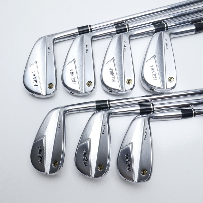 Used Honma TR21 X Iron Set / 4 – PW / Stiff Flex
