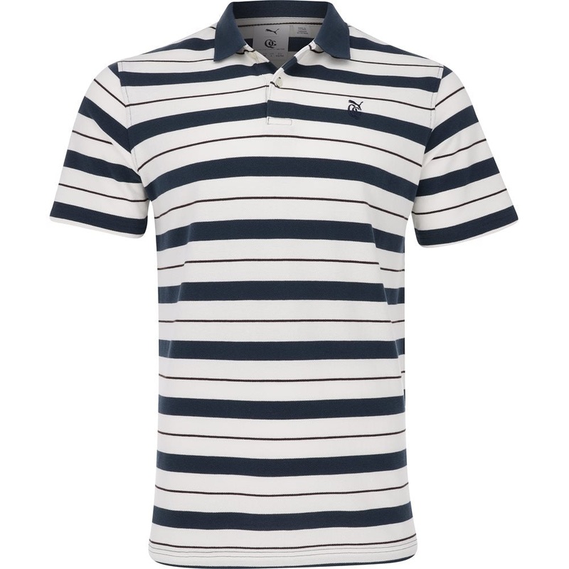 x Quiet Golf Sunday Stripe Polo