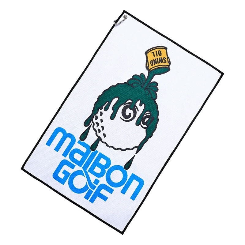 MALBON GOLF Swing Towel (White)