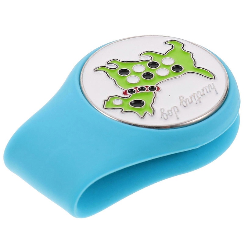 Silicone Golf Hat Clip with Ball Marker   Durable, Decorative, and Convenient Access for Golfers