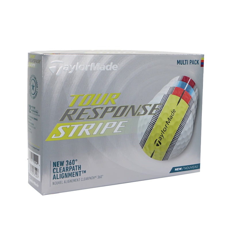 TAYLORMADE Tour Response Stripe (2022) (Colour) Golf Ball