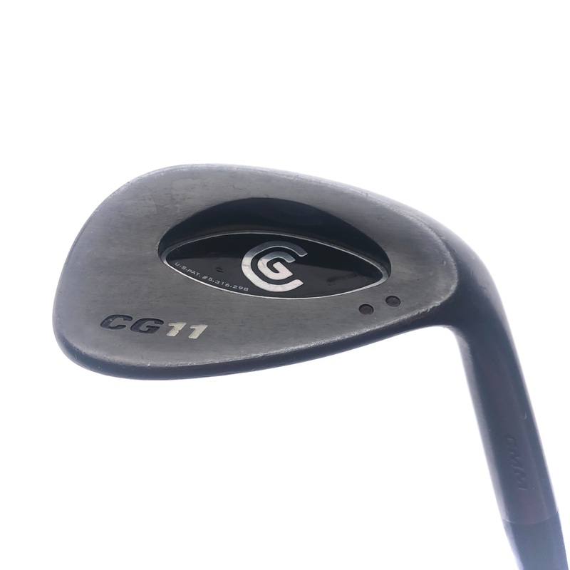 Used Cleveland CG11 Black Pearl Sand Wedge / 56.0 Degrees / Wedge Flex