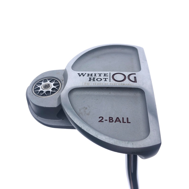 Used Odyssey White Hot OG 2-Ball Putter / 34.0 Inches