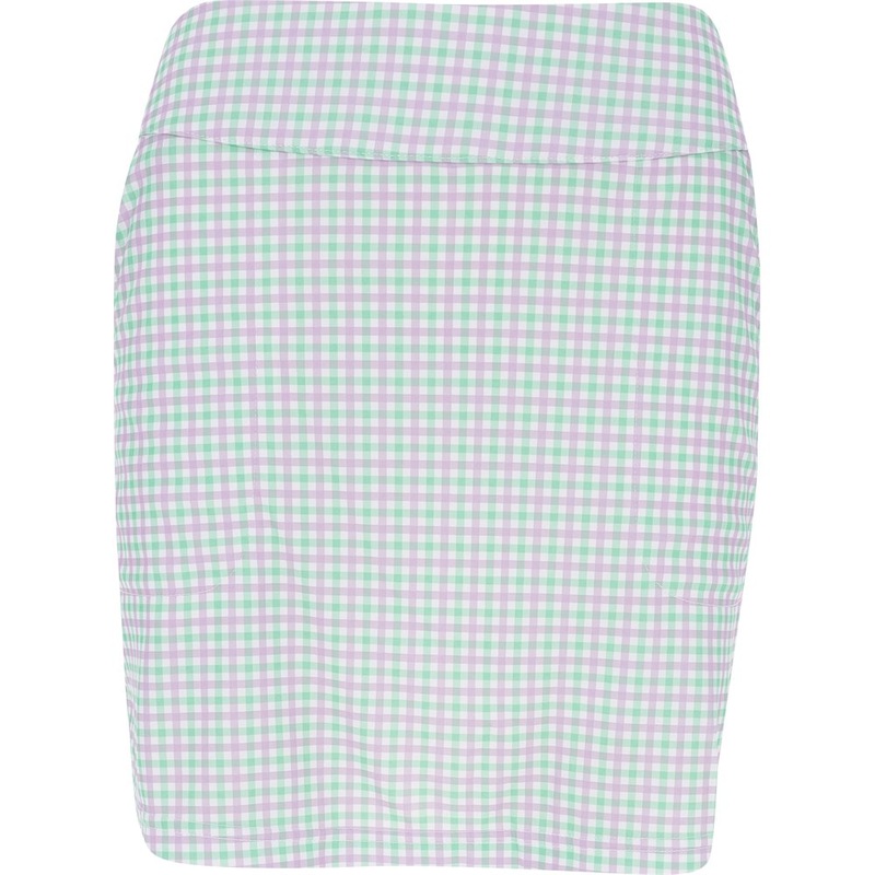 Women’s Knit Skort|Lavender/Mint Gingham|Lavender/Mint/Teal Floral|Navy|White|X-Small|Large|Small|Medium|X-Large