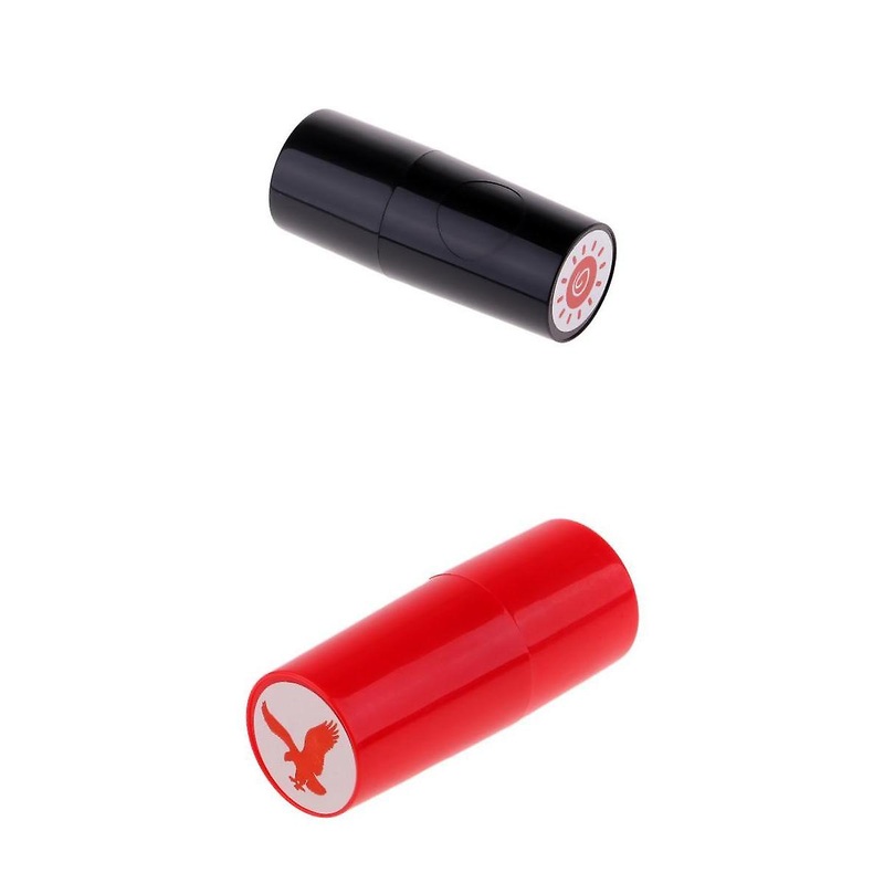 2 Pieces Colorfast Golf Ball Stamper Marker Impression Seal Sun & Eagle