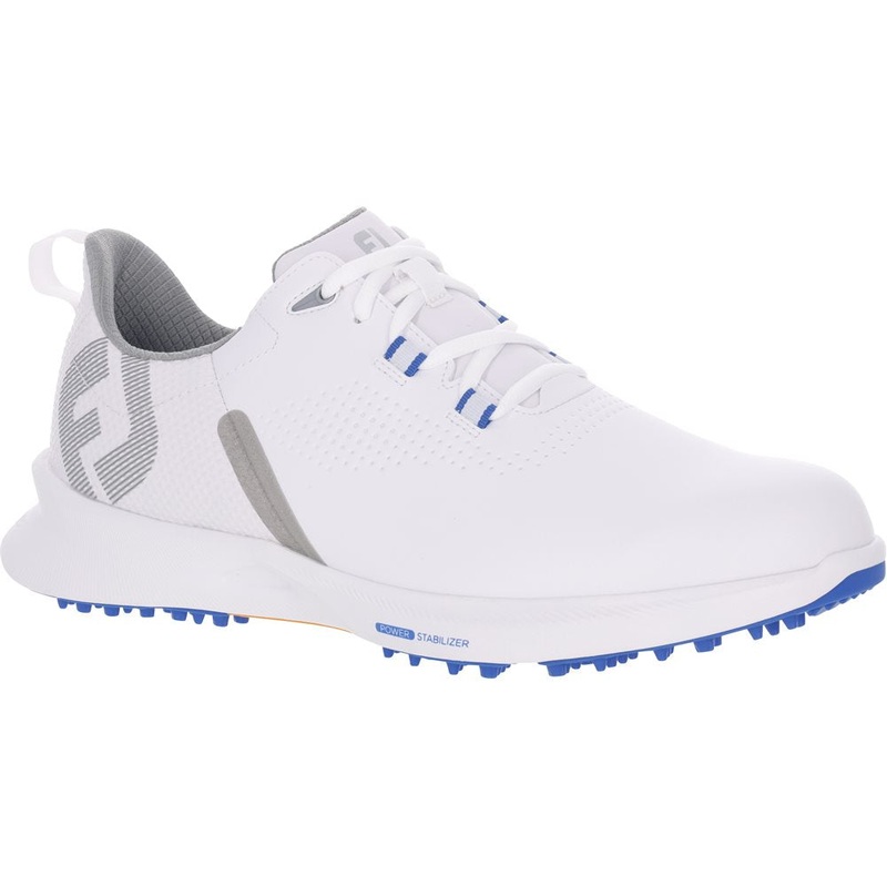 Fuel Spikeless Golf Shoes|White/White/Blue Jay|White/Blue Fog/Red|Navy/White/Red|White/Black/Orange|9|8|9.5|8.5|7.5
