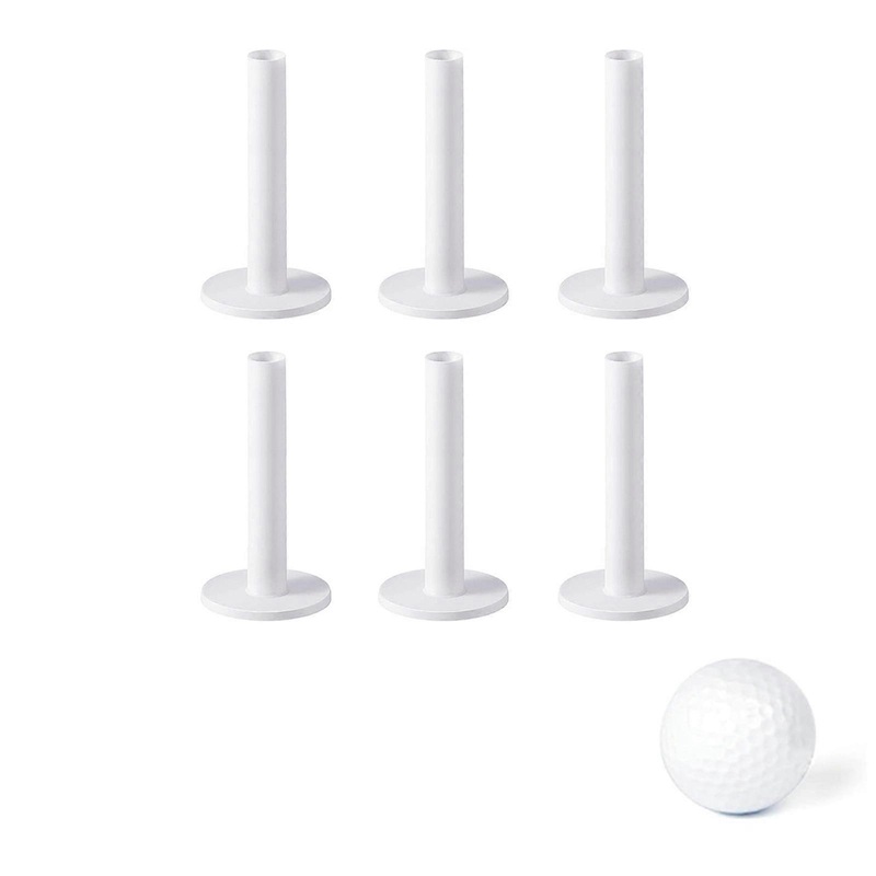 Golf Rubber Tees Driving Range Castle Tees for Golf Practicing with Mats Used Indoor Outdoor Backyard for Golf Training