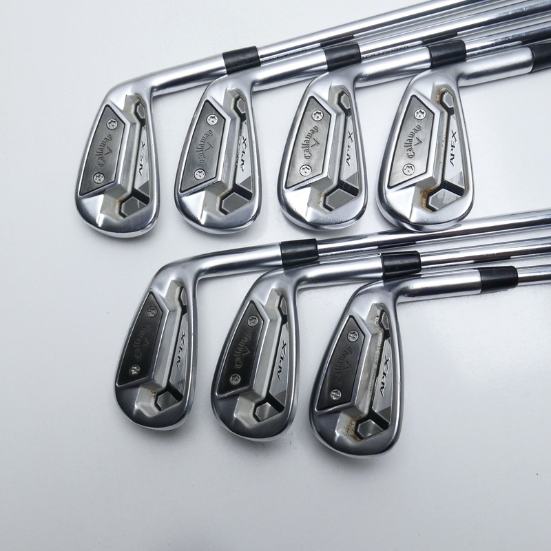 Used Callaway Apex TCB Iron Set / 4 – PW / Stiff Flex