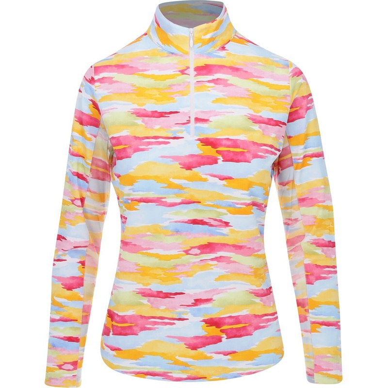 Women’s Jessie Print Long Sleeve Mock Top