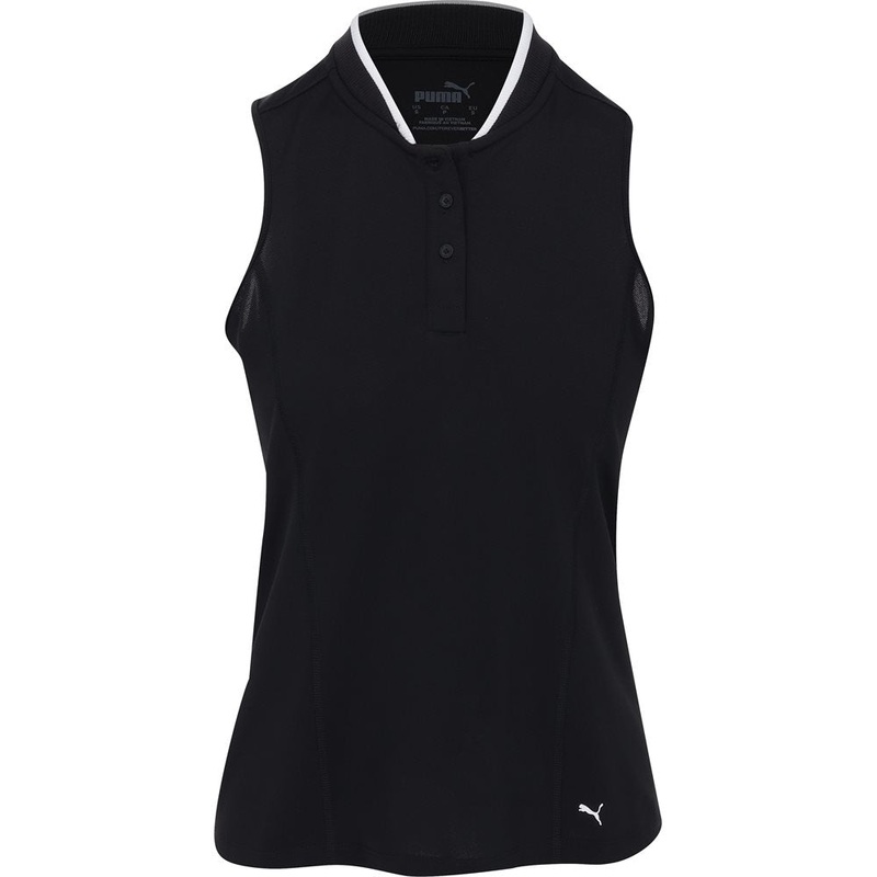 Women’s Range Pique Sleeveless Golf Polo