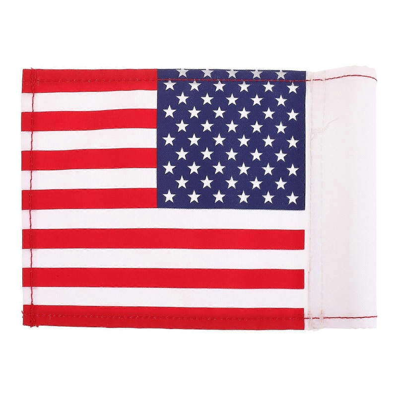 Checkered Golf Flags Putting Practice Decorative Tool for Yard Garden Amateur Golfers Nylon Cloth 21.30X15.20X2.20cm Fade Resistant 1Pcs