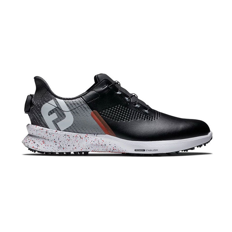 FOOTJOY Fuel BOA Men’s Spikeless Shoes (Black/Grey)