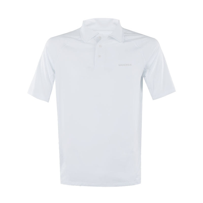 MANORS Lightweight Men’s Polo (White)