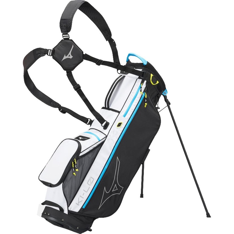 Mizuno K1-LO Stand Bag (Black/White)