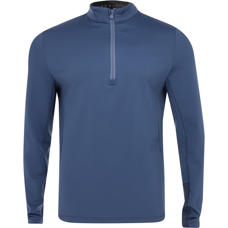 Sequoia 1/4 Zip Midlayer|Fjord|Small|XX-Large