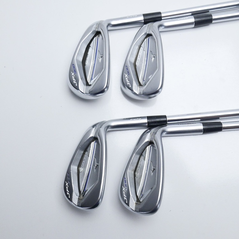 Used Mizuno JPX 900 Hot Metal Iron Set / 7 – PW / Stiff Flex