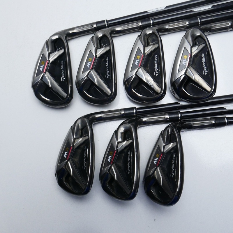 Used TaylorMade M2 2016 Iron Set / 5 – SW / Soft Regular Flex