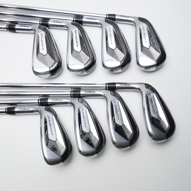 Used Titleist CNCPT CP-01 Iron Set / 4 – PW + 48 / Stiff Flex / Left-Handed