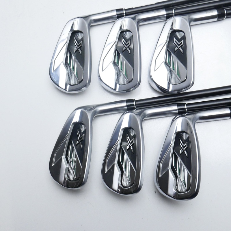 Used XXIO X Forged 2022 Iron Set / 6 – PW + AW / Regular Flex