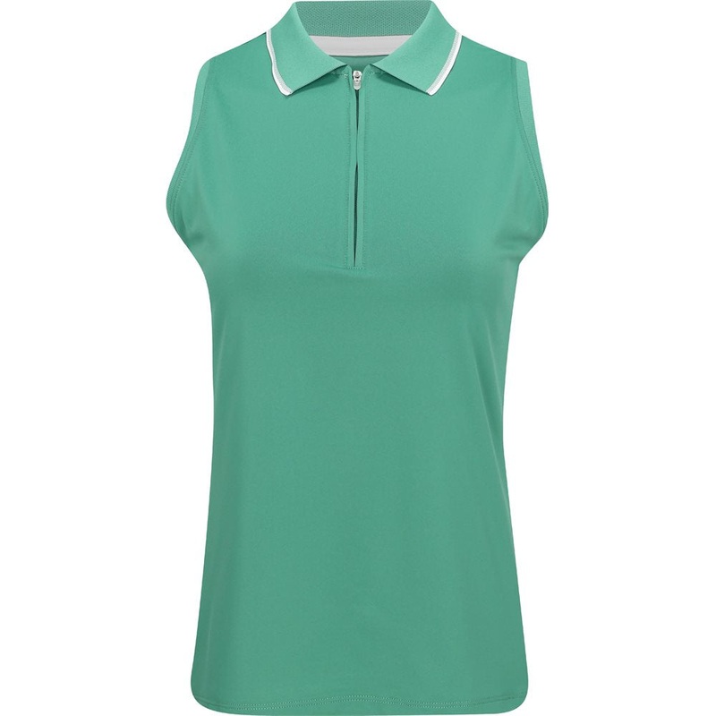 Women’s Chrissie Sleeveless 1/4 Zip Polo
