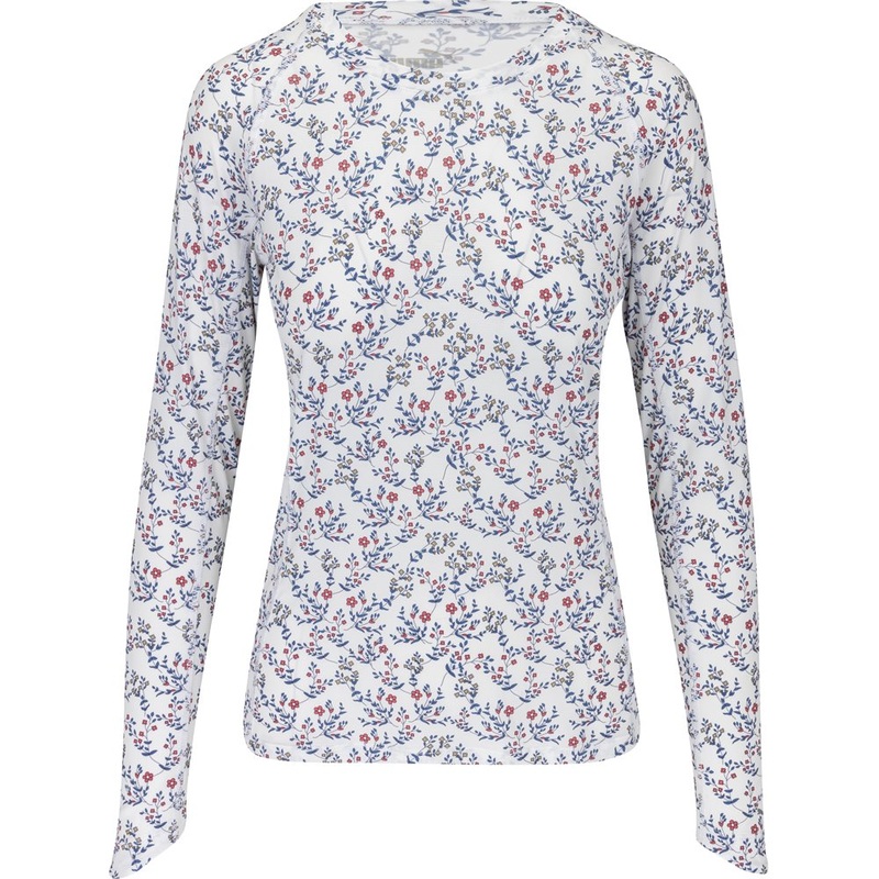 Women’s YouV Micro Floral Crew Golf Shirt