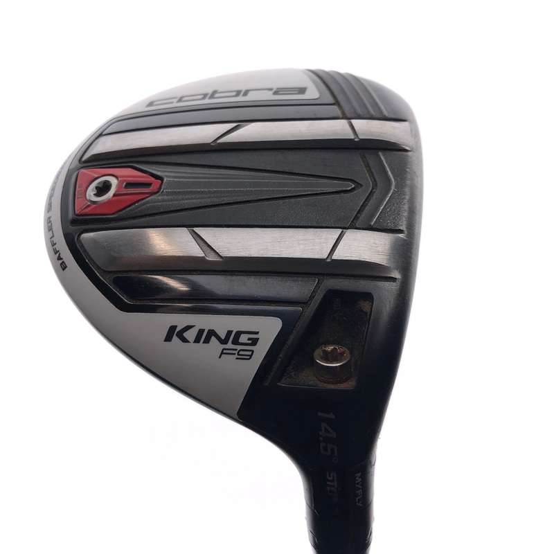 Used Cobra KING F9 Speedback 3 Fairway Wood / 14.5 Degrees / Stiff Flex