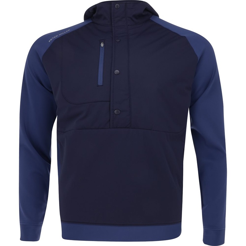 Weld Half Snap Sweatshirt|Sport Navy/Navy|XX-Large