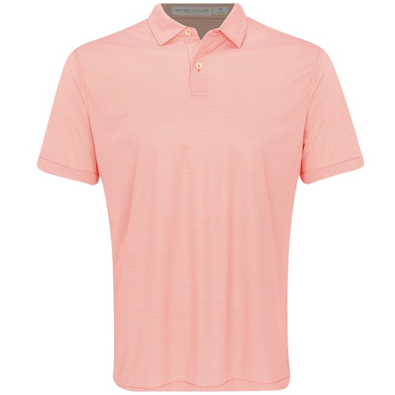 Featherweight Geo Links Polo|Azalea|Small|Medium|Large|X-Large|XX-Large