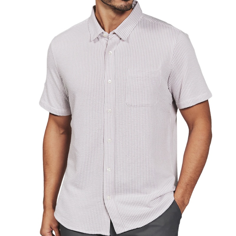 Keaton Shirt|Pink Solid Stone Rose|Blue|Seafoam|Small|Medium|Large|X-Large|XX-Large|XXX-Large