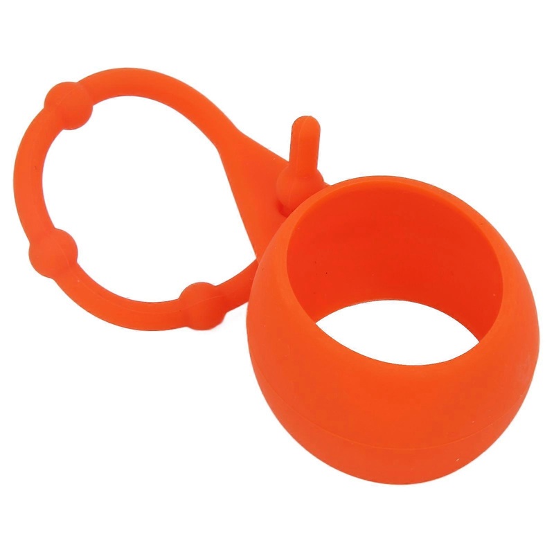 Silicone Golf Ball Holder Soft Protective Cover Fall Resistant Golf Ball Waist Keyring Backapack HolderOrange