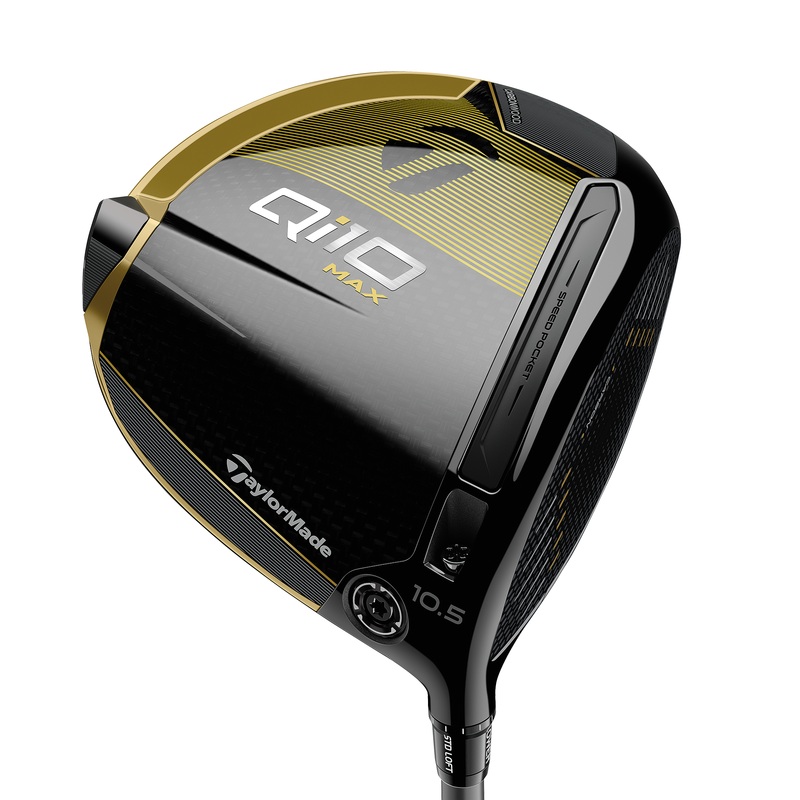 TaylorMade Qi10 Max Designer Series Driver – Gold