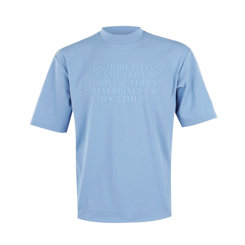 TAYLORMADE x United Arrows Message Unisex Mock Shirt (Sax)