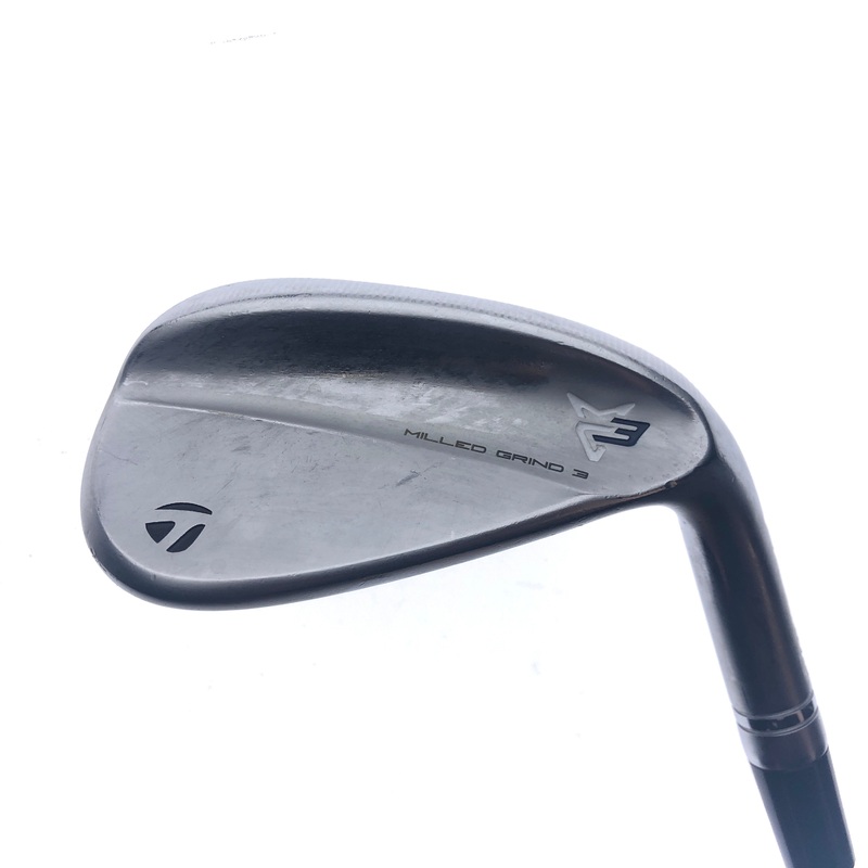 Used TaylorMade Milled Grind 3 Gap Wedge / 52.0 Degrees / Stiff Flex