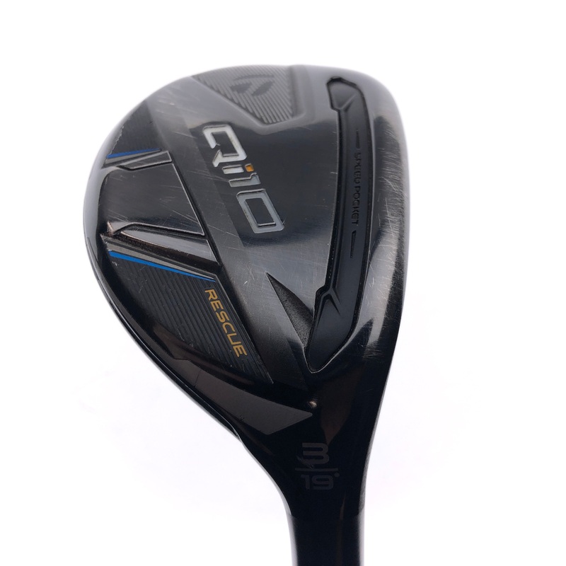 Used TaylorMade Qi10 3 Hybrid / 19 Degrees / Regular Flex
