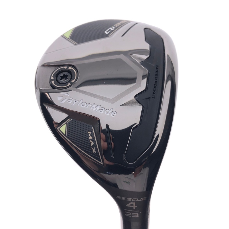 Used TaylorMade Qi35 Max 4 Hybrid / 23 Degrees / Regular Flex