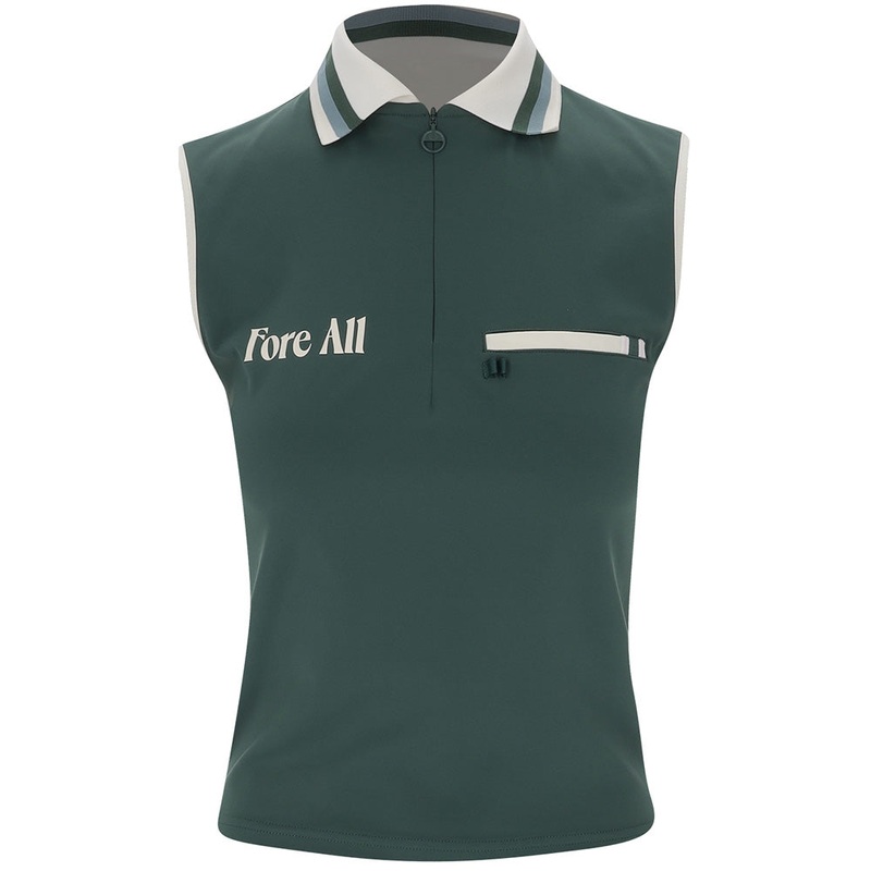 Women’s Annie Sleeveless 1/4 Zip Polo