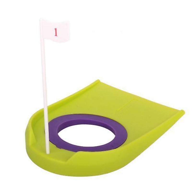 6xGolf Plastic Putting Cup Hole With Flag Practice Golf Hole