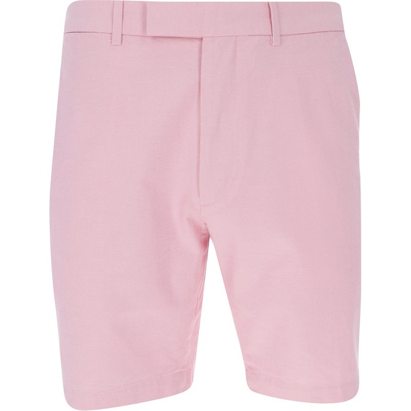 BasketWeave Oxford Tailored Fit Shorts
