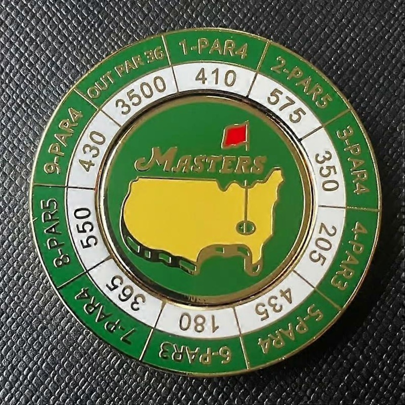 The Masters Golf Ball Marker, Unique Golf Gift for Golf Lovers