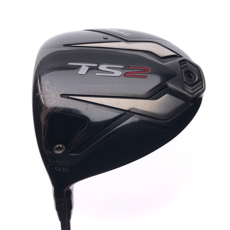 Used Titleist TS2 Driver / 9.5 Degrees / Stiff Flex / Left-Handed
