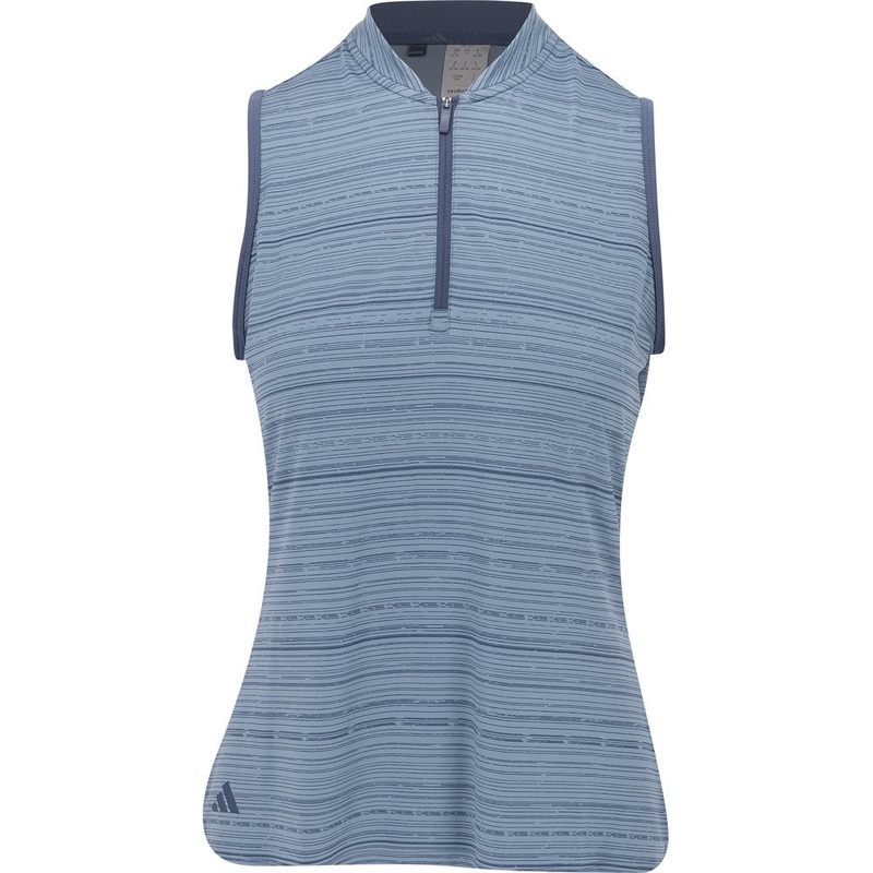 Women’s Ultimate365 Stripe 1/4 Zip Sleeveless Polo