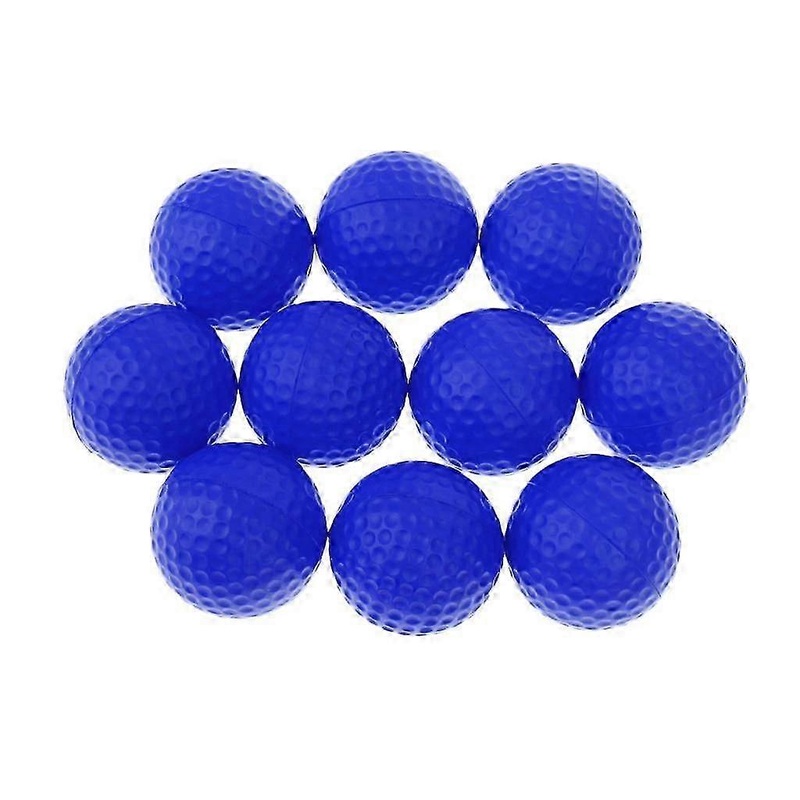 10pcs White Soft Pu Foam Golf Balls For Indoor Outdoor Training Practice Golf Ball Set Practice Session Training Aid