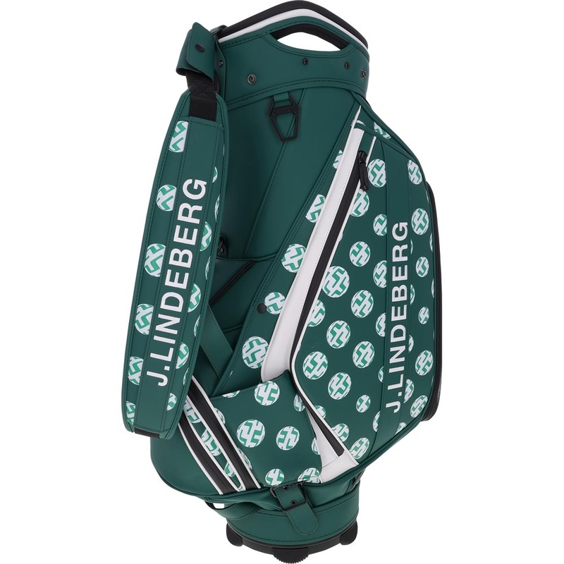 JL Print Staff Bag|Rain Forest Sphere Dot